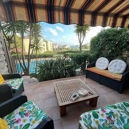 Apartment T2 Rez De Jardin 4 Personnes Acces Direct Piscine Superbe Vue / Parking Prive Ombrage L'am