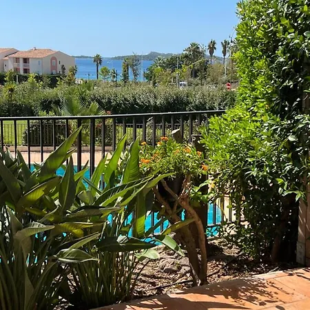 T2 Rez De Jardin 4 Personnes Acces Direct Piscine Superbe Vue / Parking Prive Ombrage L'am * Six-Fours-les-Plages